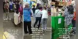 Peruana la rompe con su aderezo en mercado Huamantanga y hacen cola para comprar: “Tiene la receta secreta”