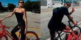 Alessia Rovegno presume largo viaje en bicicleta con Hugo García en Miami: "55 Kilómetros"