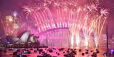 Australia recibió el Año Nuevo 2023 con espectacular show de fuegos artificiales
