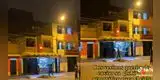 Encienden una antorcha para celebrar el Año Nuevo y casi ocasionan un incendio