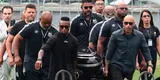Pelé: empezó el velorio de O Rei en Vira Belmiro de Santos para el último adiós
