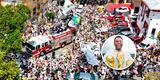 Pelé: restos del tres veces campeón del Mundo recorren las calles de Santos para el último adiós