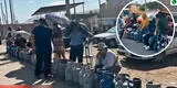 Tacna: pobladores se amanecen y hacen colas de varias cuadras para comprar balón de gas de única planta