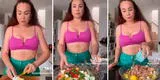 Janet Barboza revela que almuerza una ensalada de atún y usuarios reaccionan: "Y yo comiendo recalentado"