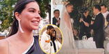 Ivana Yurbe sorprendió al aparecer sin Beto Da Silva en la boda de Brunella Horna y Richard Acuña