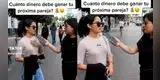Joven sorprende cuánto dinero debe tener su pareja: "Entonces con mi sueldo mínimo no lo hago"
