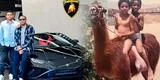 Jefferson Farfán posa con su lujoso Lamborghini y recuerda cuando paseaba en llama: “Haz de tu vida un sueño”