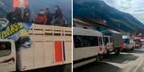 Protestantes van en caravana de Puno a Cusco y le gritan: “No maten gente”