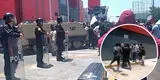 Tacna: PNP y Ejército usan tanques para resguardar Plaza Vea y evitar otro saqueo de falsos manifestantes