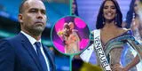 Padre de Amanda Dudamel, Miss Venezuela, subió al escenario y consoló a su hija al no coronarse en Miss Universo 2022