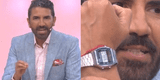 Fernando Díaz se luce con reloj Casio al estilo de Piqué en su primer día en 'Arriba mi gente'