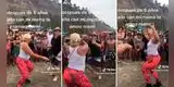 Venezolanos bailan tambor en playa de la Costa Verde y sus pasos se roban el show: "Esa es la actitud"