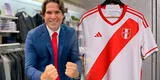 Paco Bazán, molesto por ver la camiseta de Perú con Adidas: “No seas malo, es la de River”