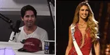 Macs Cayo orgulloso de que Alessia Rovegno quedara en elTOP 16 del Miss Universo: "Es el comienzo"
