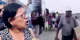 Mujer reclama a manifestantes tras protestas en La Libertad: “Están llevando el pueblo a la pobreza”
