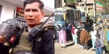 Protestas en Áncash: comandante de la Policía pide calma a los manifestantes
