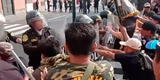 Toma de Lima: reservistas atacan con palo y piedras a la policía y generan violentos enfrentamientos
