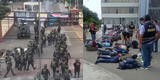 PNP entró a San Marcos para detener a manifestantes que golpearon a seguridad de la universidad