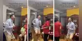 Baila ‘Ojos chinos’ de El gran combo para sorprender a la familia de su pareja y es viral: “A darlo todo”