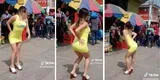 Venezolana baila en plena calle, se roba las miradas con sus pasos y usuarios exponen ‘pequeño’ detalle