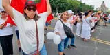 "Queremos trabajar": Manifestantes festejan con tunantada la Marcha por la Paz, pese a muertos en protestas