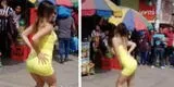 Venezolana se anima a bailar en la calle y usuarios exponen ‘pequeño’ detalle en TikTok