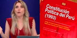 Juliana Oxenford a favor de una Asamblea Constituyente para una nueva Constitución: "Me parece maravilloso"