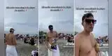 Italiano visita la playa de Ancón con su pareja peruana, nota 'pequeño' detalle y queda en shock: "Morí"