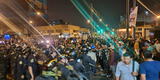 Marcha en Lima: PNP lanza bombas lacrimógenas en la Av. Abancay y hace retroceder a los manifestantes
