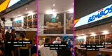 “Así son los Bembos coneros”: peruano viraliza peculiar fachada de restaurante de comida rápida