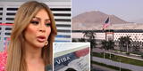 Sheyla Rojas varada en Lima a la espera de la embajada de EE.UU.: "Vine por mi visa"