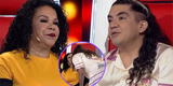 Eva Ayllón 'cuadra' a Mauricio Mesones tras besarla EN VIVO: "Mi marido se va a molestar"