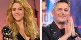 Alejandro Sanz llegó a casa de Shakira para celebrar su cumpleaños y la sorprendió: "Te celebro y quiero"