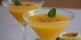 Así puedes preparar un rico pisco sour de maracuyá en simple pasos