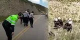 Huancayo: patrullero se despista, cae a abismo de 300 metros y mujer policía pierde la vida