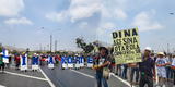 Cientos de manifestantes caminan desde Puente Piedras hasta el Centro de Lima para exigir la renuncia de Dina Boluarte