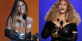 Beyoncé se quiebra al ganar un Grammy y se convierte en la artista con más premios