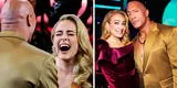 Adele quedó impactada al conocer en persona a 'La Roca' en los Grammy 2023: "Cumplir su sueño"