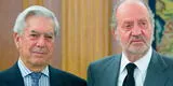 ¿Por qué Mario Vargas Llosa invitó al Rey Juan Carlos de Borbón a la ceremonia de su ingreso a la Academia de Francia?