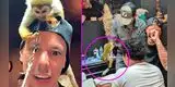 ¡Hizo historia! Influencer venezolano se deja tatuar por un mono y este es el resultado viral