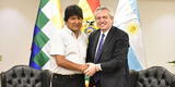 Presidente de Argentina, Alberto Fernández, pide sumar a Bolivia en la candidatura al Mundial 2030