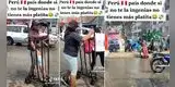 Peruana se ‘recursea’ en plena calle y su singular ingenio es un éxito en TikTok: “Así se sale adelante”