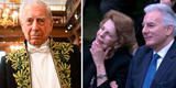 Mario Vargas Llosa llevó a Patricia Llosa a su ceremonia en Francia: "Nadie más merecía estar en primer fila"