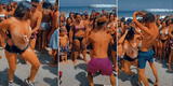 Jóvenes dan 'cátedra' bailando tambor venezolano en la playa y sus movimientos dejan en 'shock' a TikTok