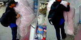 Chimbote: joven robó enorme peluche de 500 soles a un día de San Valentín