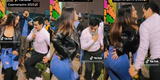 Peruana realizó singular duelo de baile en fiesta cajamarquina y es viral en TikTok