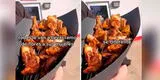 Restaurante causa sensación con ramo de pollo por Día de San Valentín y es viral en TikTok