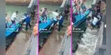 Peruano se sube a bote en el Callao, pero pisa mal y acaba de la peor manera: “Casi se lleva su chancla”