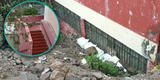 Arequipa: Muro en colegio de Paucarpata colapsaría por intensas lluvias y a poco de las clases 2023