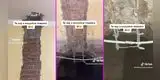“¡Cualquier cosa!”: Albañil deja casa con columna 'en el aire' y construcción es viral en TikTok